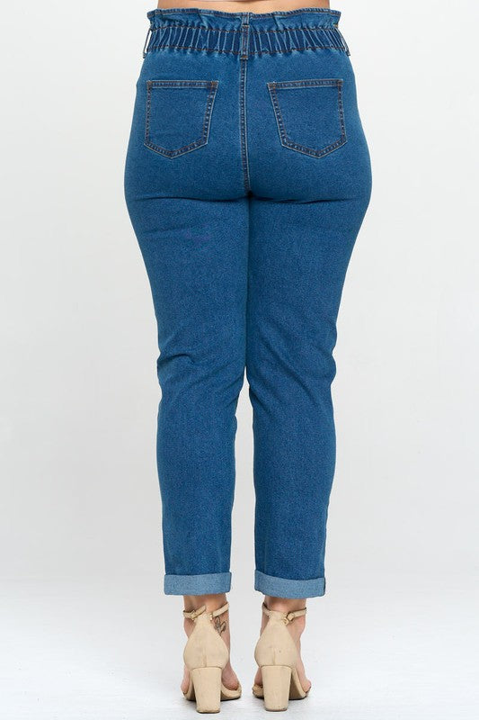 4 Button Denim Jeans