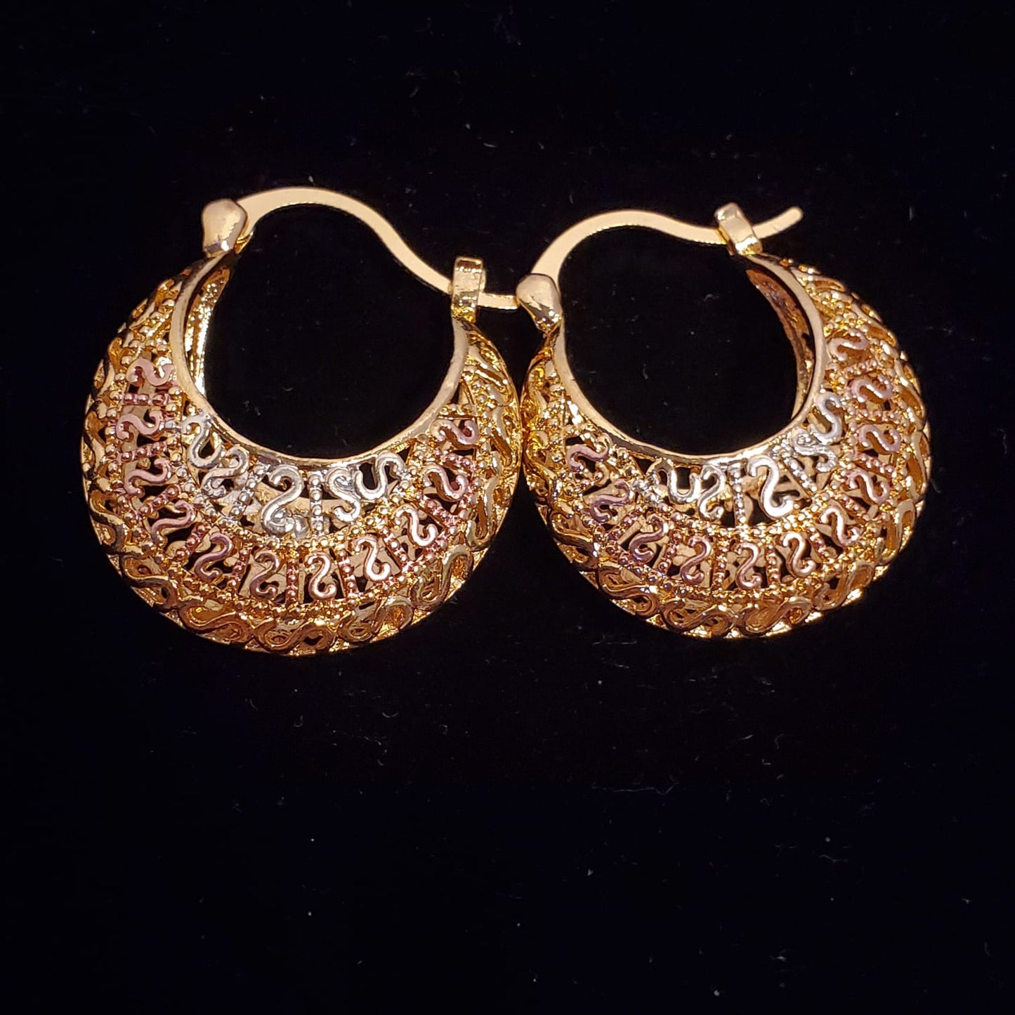 Gold Plated Hoop Earrings