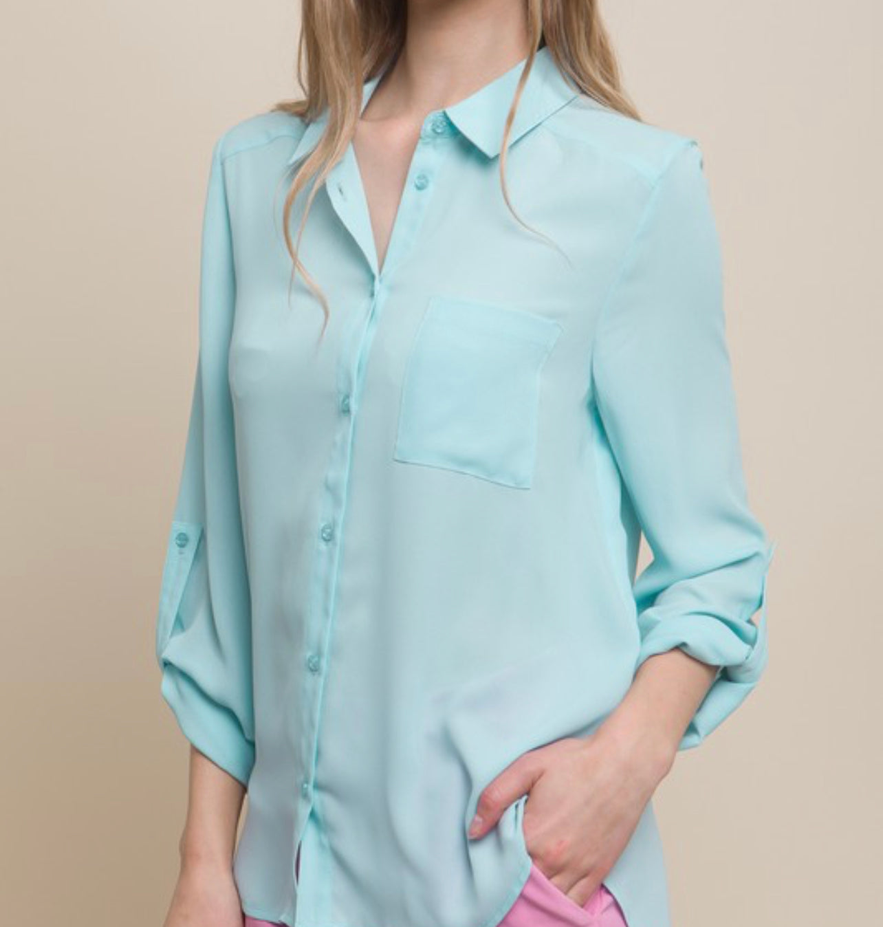 Button Up Dress Blouse – Chiquizglam Button Up Dress Blouse – Chiquizglam
