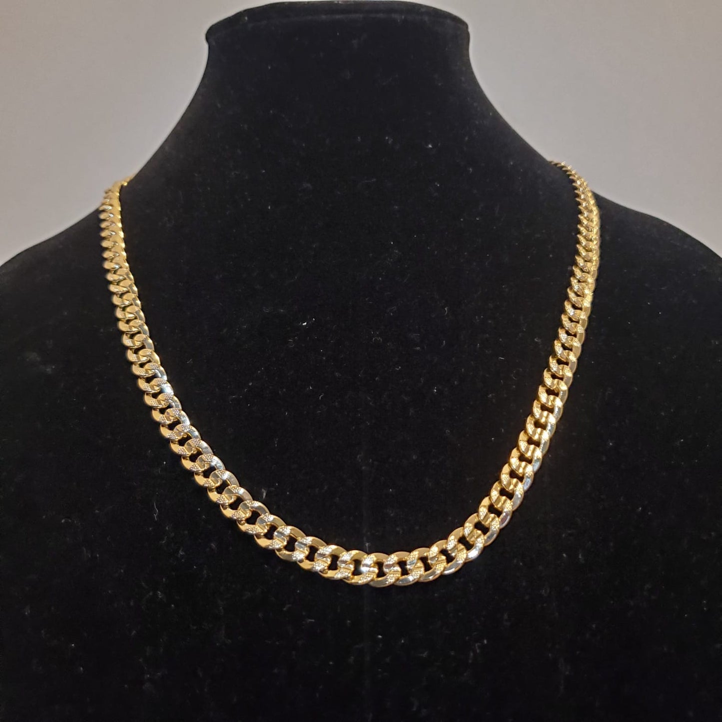 Gold plated necklace